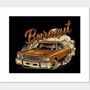 Classic Burnout cartoon Posters and Art